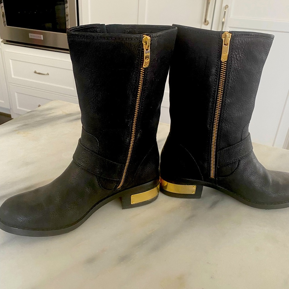 Vince Camuto black boots